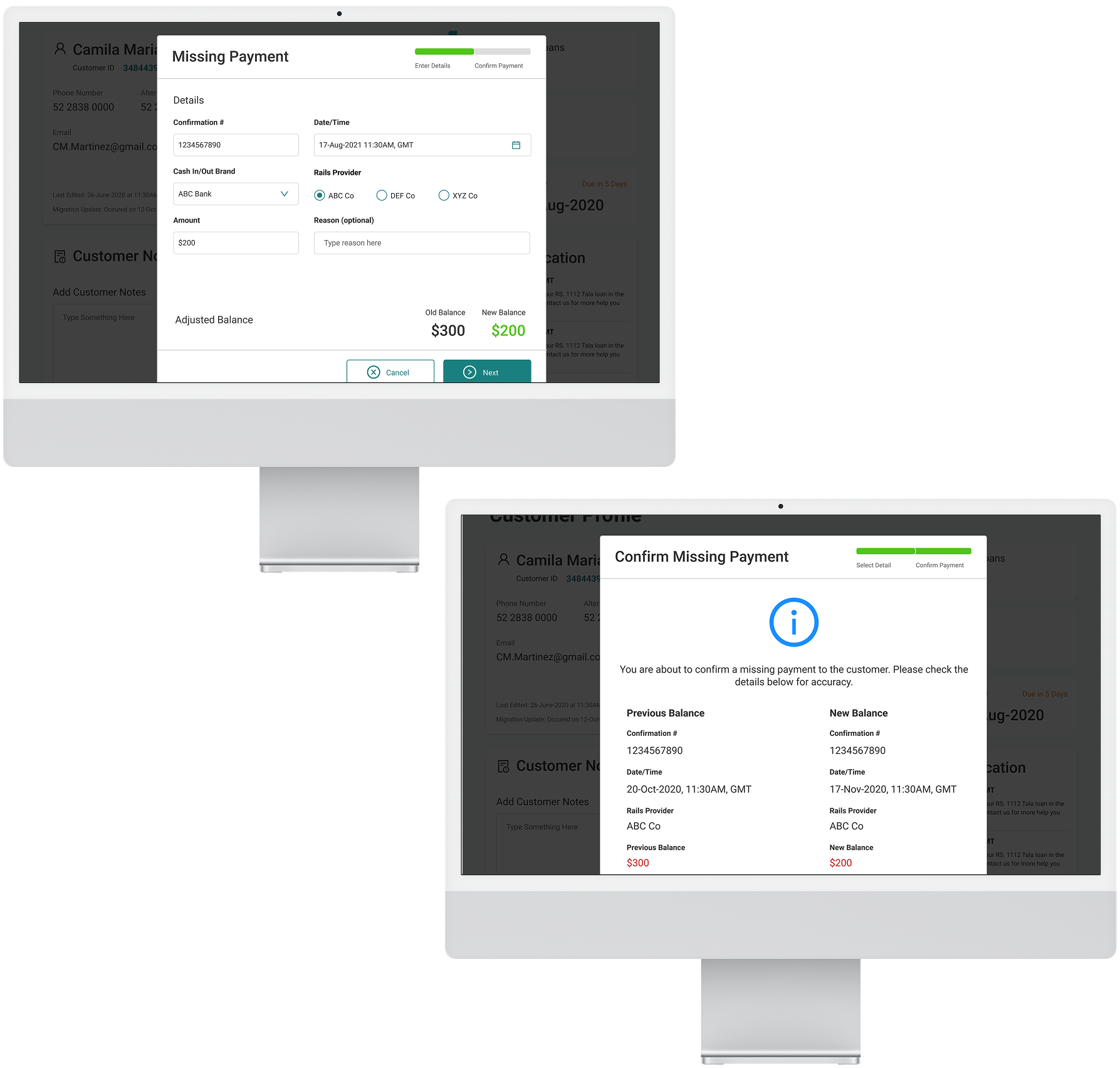 Missing Payment Flows